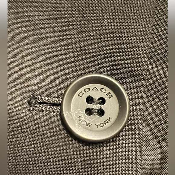 Coach Black Wool Blazer - Picture 4 of 7